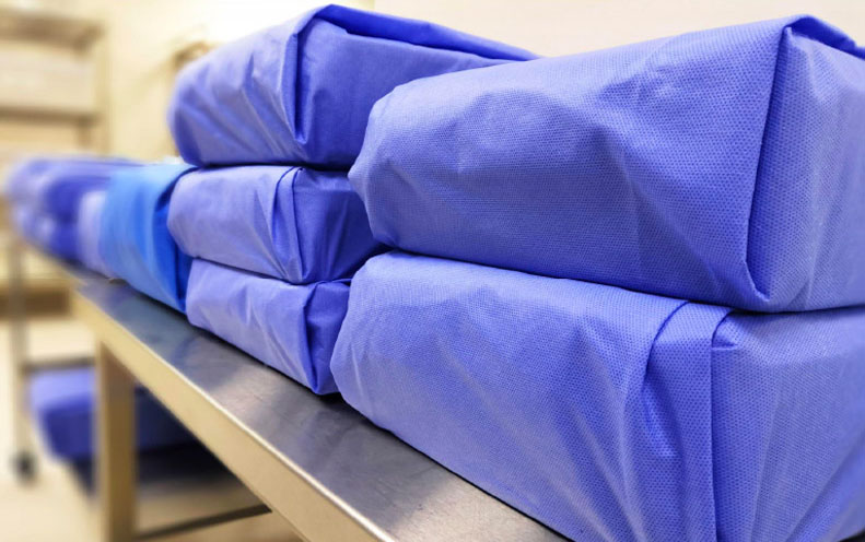 Disposable Blue wrap